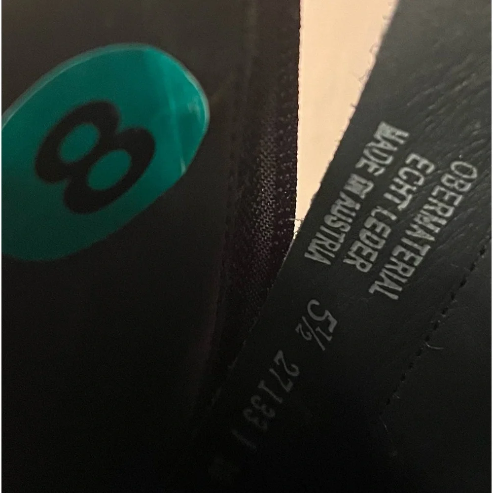 NEW paul green black crinkled patent leather ankle boots - Picture 7 of 8